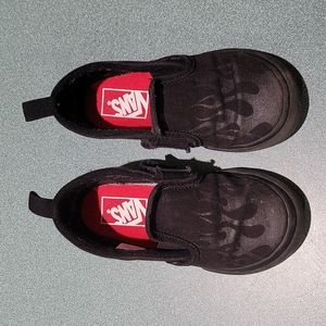 Vans Toddler 8.5 Flame Sneaker Slip On Shoes